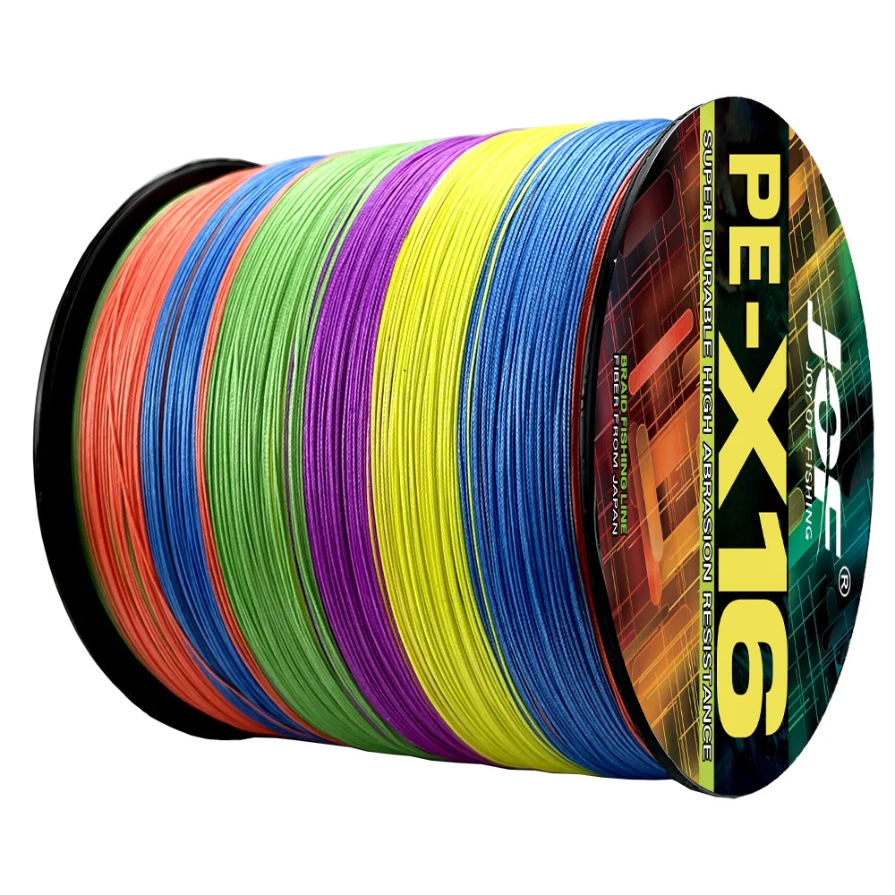 JOF Multifilament 12/16 Stränge Geflochtene Angelschnur PE-Draht 100M 300M Jigging Meer Salzwasser Süßwasser Pesca Abriebfest – Detail 15