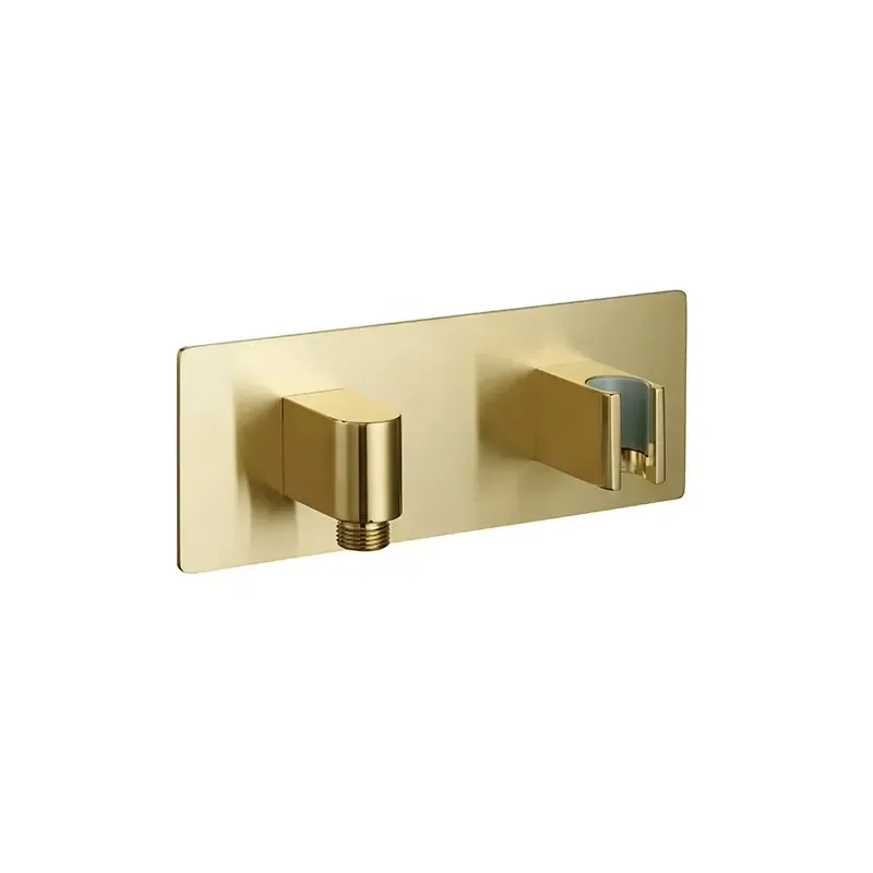 Hotel brass brass hand shower outlet elbow bathroom faucet accessories
