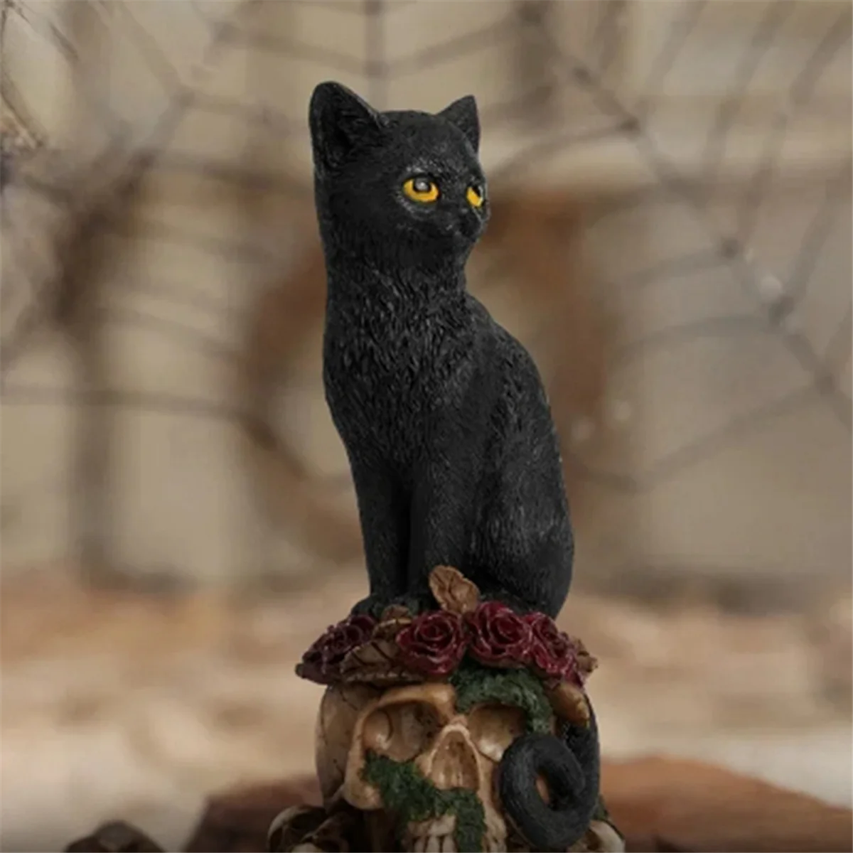 JAS-Mysterious Skeleton Decorative Characters Animal Statues Resin CAU30ts A