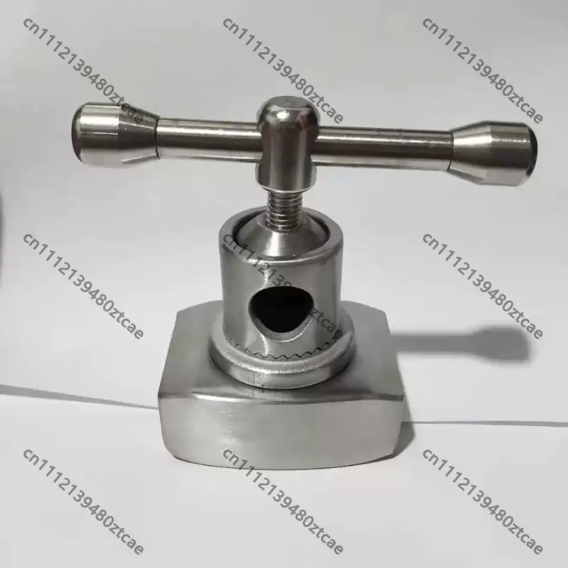 360° Rotatable Slide Block Clamping Buckle Locking Holder Operating Table Leg Rest Surgical Position Fixed Connecting Accessory