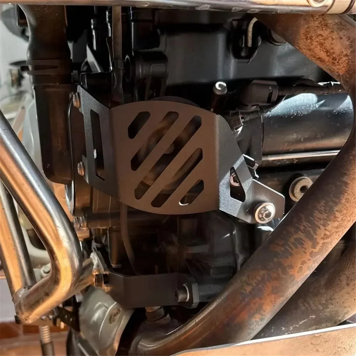 Motorcycle Horn Cover Protector Bugle Speaker Guard Protection for VOGE Valic DSX 900 DSX DS900X 900DSX DSX900 Silver