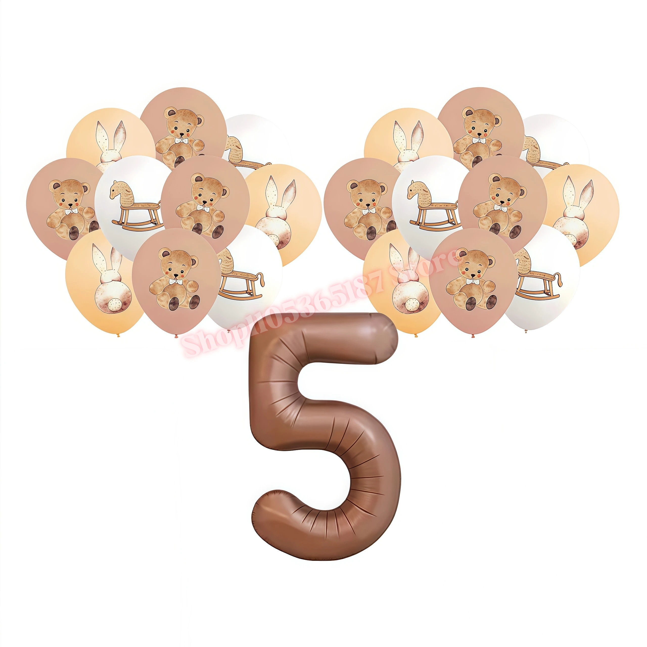 Hello Baby Geschlechts-Enthüllungs-Party-Zubehör Mädchen Junge Banner Flaggen Girlande Ballon für Babyparty 1. Geburtstag Dekoration – Detail 26