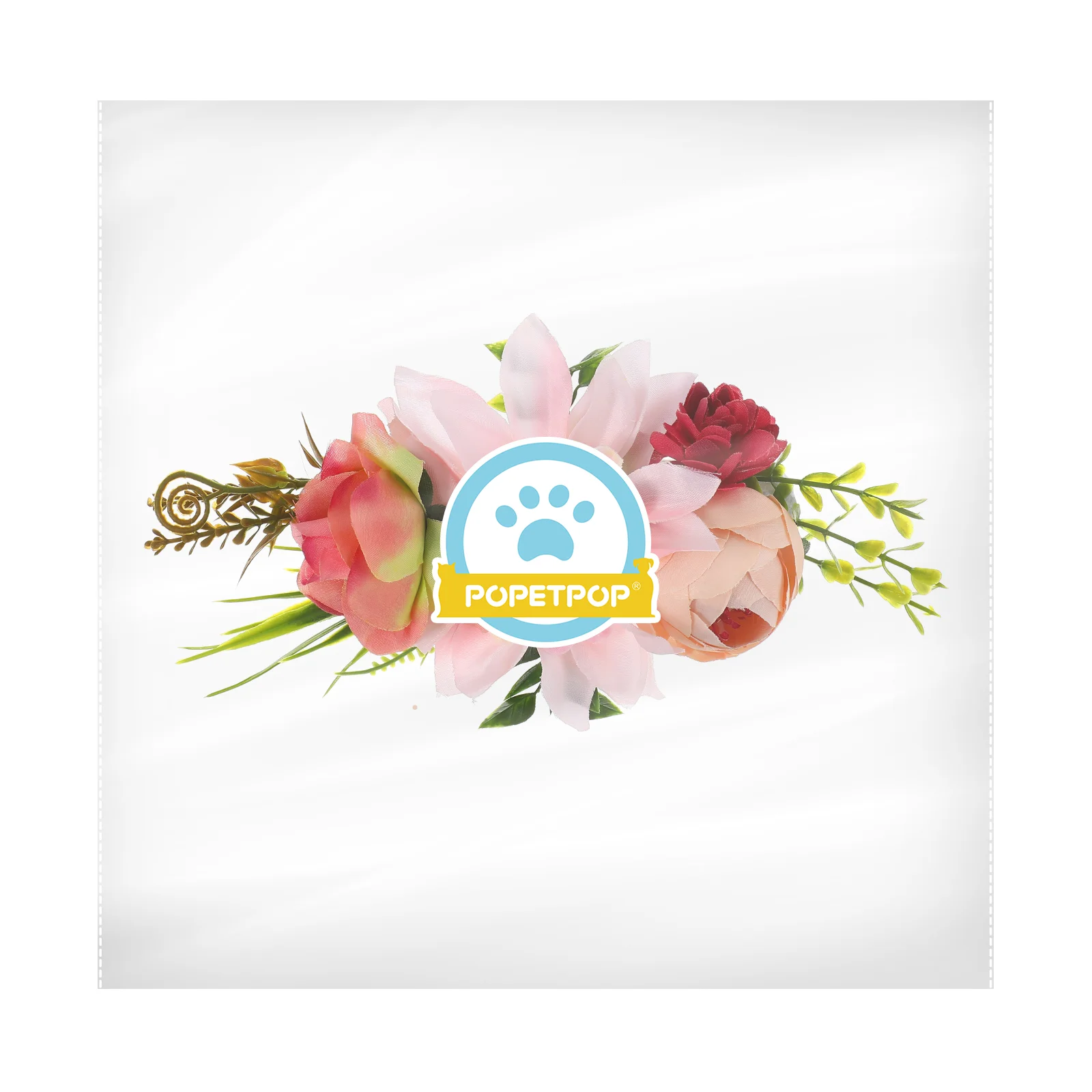 Pet Headwear Beach Flower Wreath Cat Dog Garland The Flowers Artificial