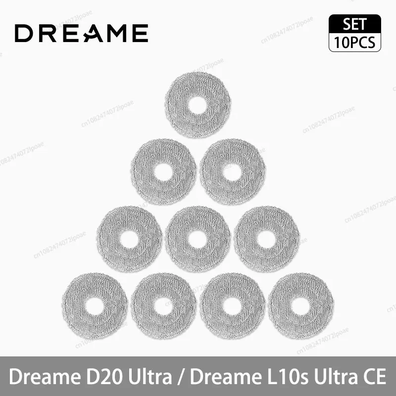 Dreame D20 Ultra / L10s Ultra CE Robotstofzuiger Accessoires Hoofdzijborstel Mop Doek Hepa Filter Stofzak Reserveonderdelen