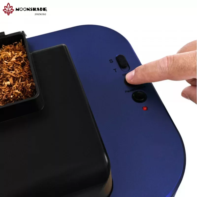 6.5mm 8mm Automatic Cigarette Machine Produce 10 Cigarettes At Once Tobacco Filling Maker Rolling Tray Smoking Accessories