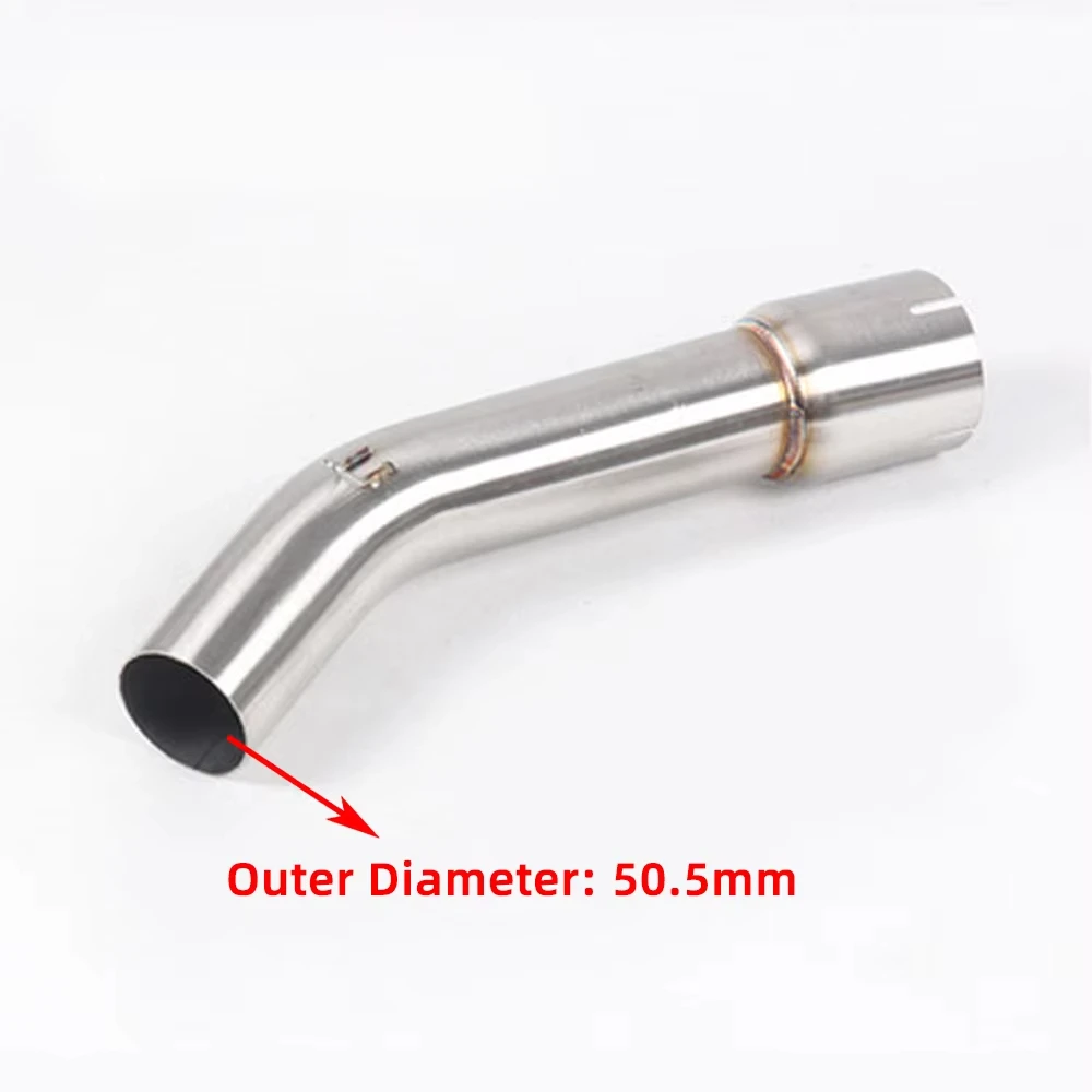 High Performance Motorcycle Exhaust Motorbike Muffler Fit for Fz1 Fz 1 FZ1N FZ1000 Escape Link Pipe Middle Pipe