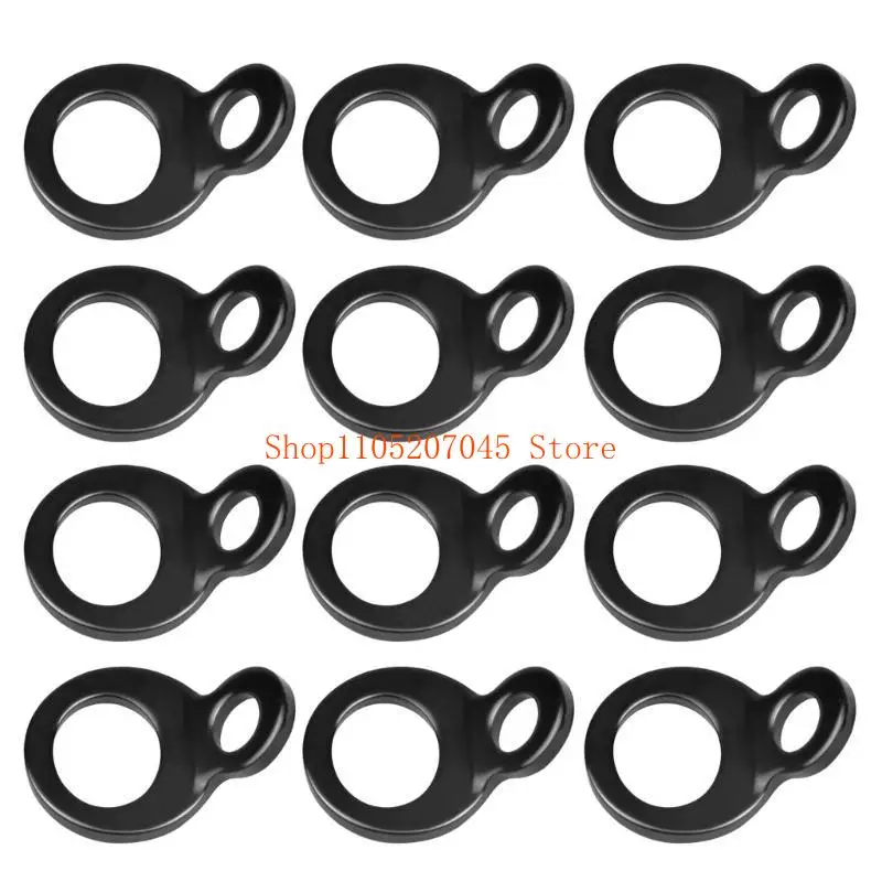 37cd D-Ring Tie Down, Small Steel D-Rings Anchor Lashing Rings for Motorcross/Dirt Bike/ATV Tie Down Strap Rings