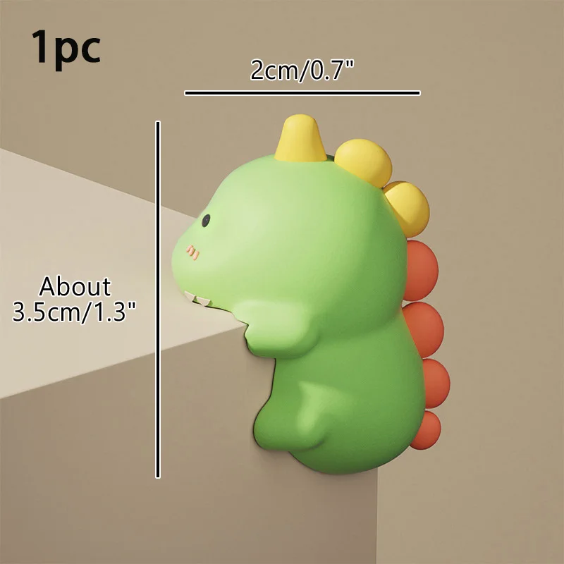 1pc PVC Soft Anti-collision Angle Baby Safe Table Corner Protector Rabbit Dinosaur Bear Safety Edge Guard For Children
