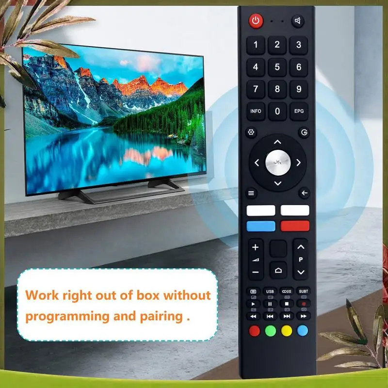 

New-Replacement Spare Parts Voice Remote For CHIQ Smart 4K UHD TV L32H7N L32H7S U43H7AN U43H7L U43H7LX U50H7AN U50H7N U55H7A