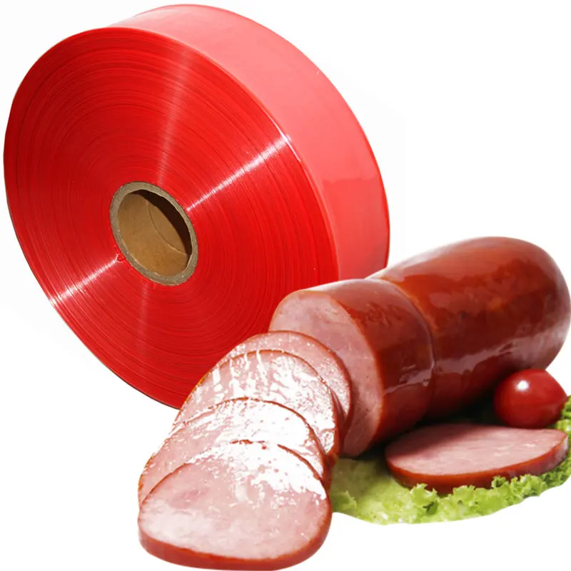 10 Meters Plastics Casings for Sausage width 85mm/100mm/120mm Sausage Machine Tools Store Bag Casing Kitchen Tools