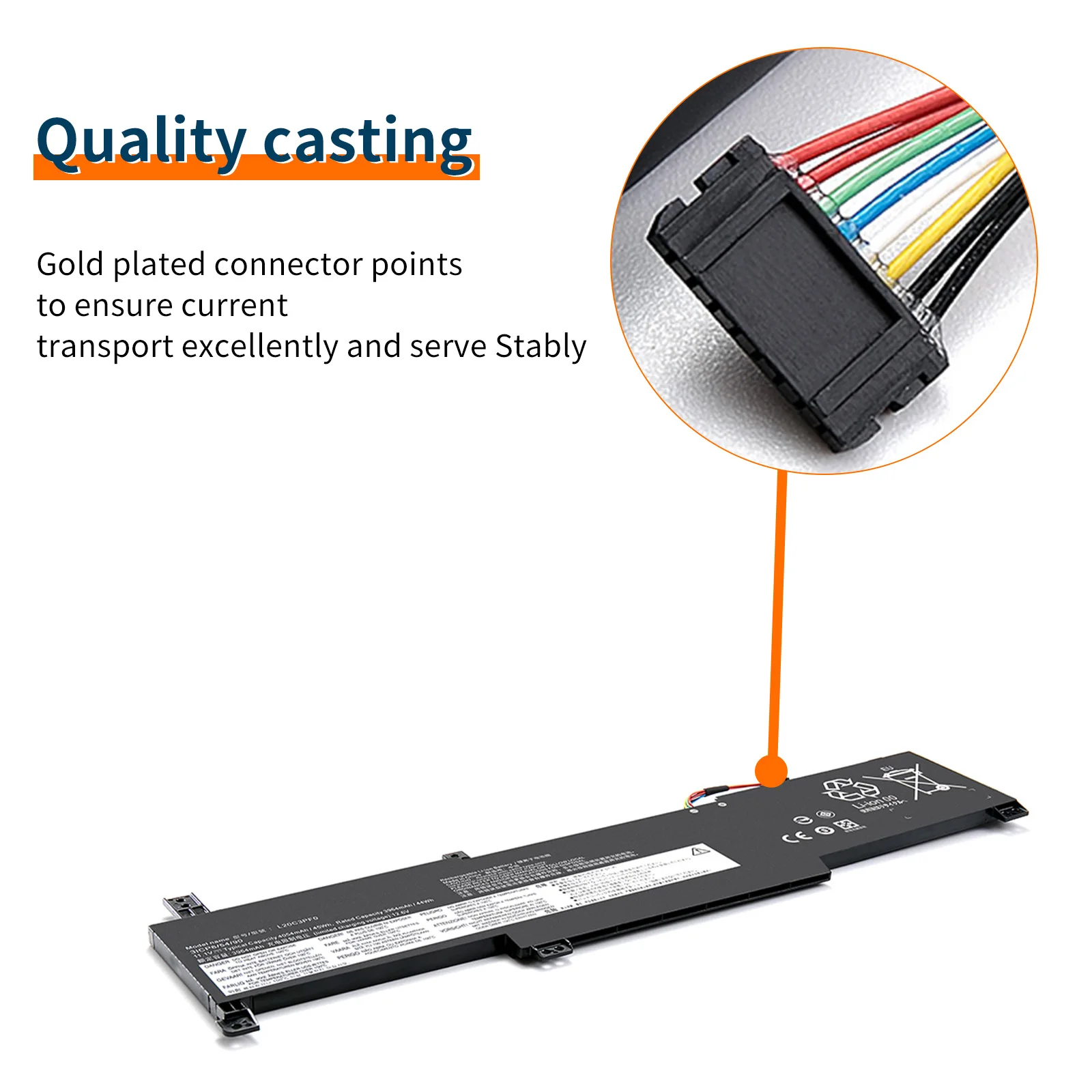 L20C3PF0 45WH Laptop Battery For Lenovo IdeaPad 3-14ITL6 ALC6 V14