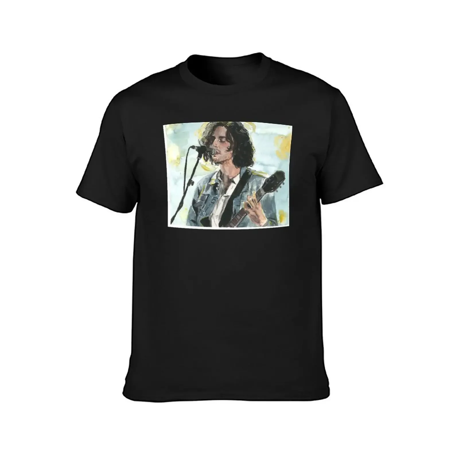 Hozier 'Sunlight' gouache painting - @jay_scrawls T-Shirt blanks animal prinfor boys kawaii clothes Short sleeve tee men