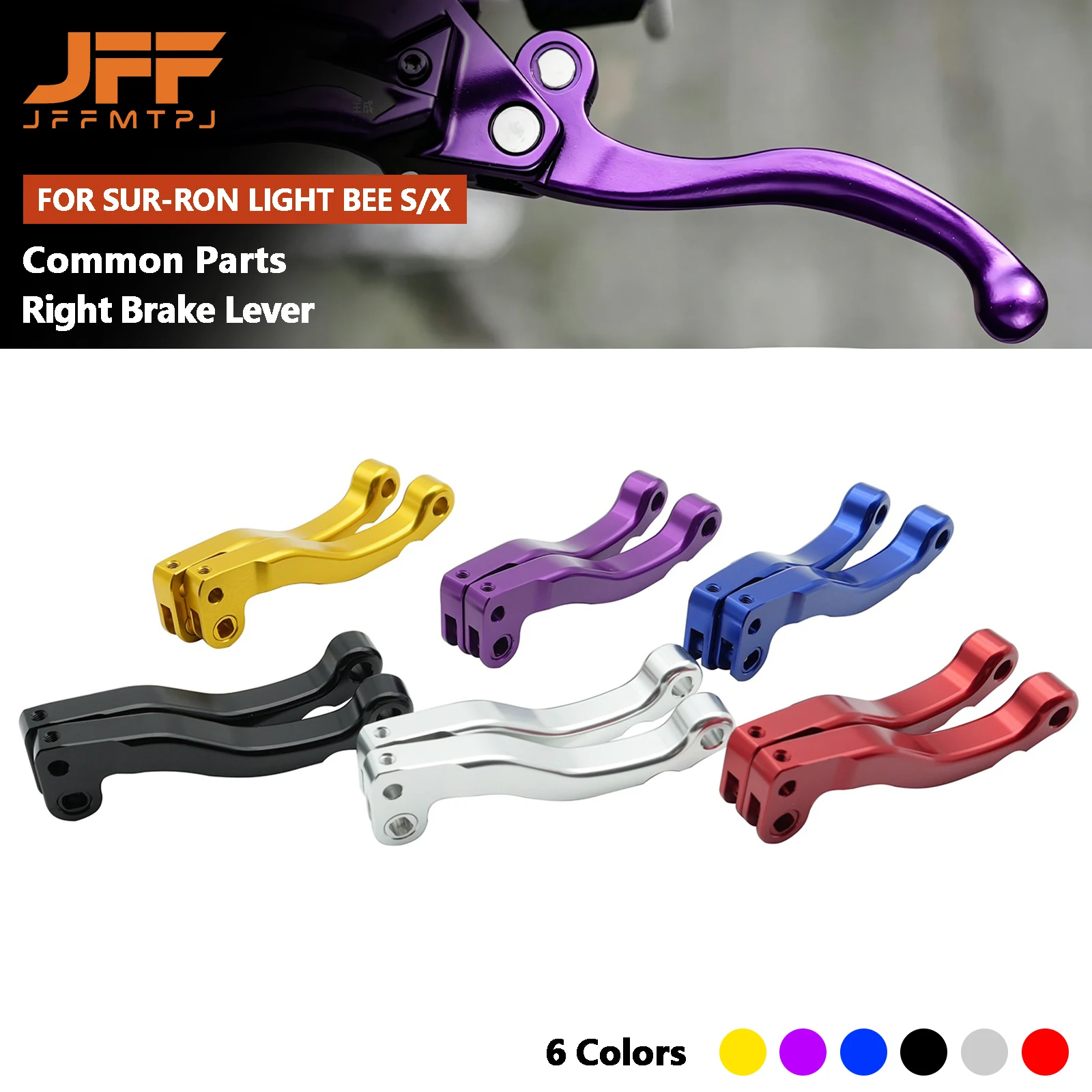 

Electric Motorcycles Dirt bike SUR-RON Left and Right Brake Lever For SurRon Sur Ron Sur-Ron Light Bee S/X Universal Parts
