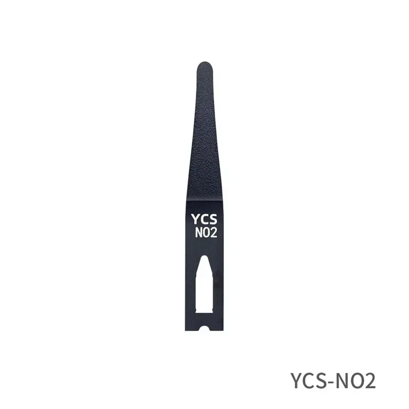 YCS NO.1 NO.2 Mobile Phone Repair CPU Pry Knife Pad Motherboard Chip Hard Disk Adhesive Removal Blade BGA Repair Tool