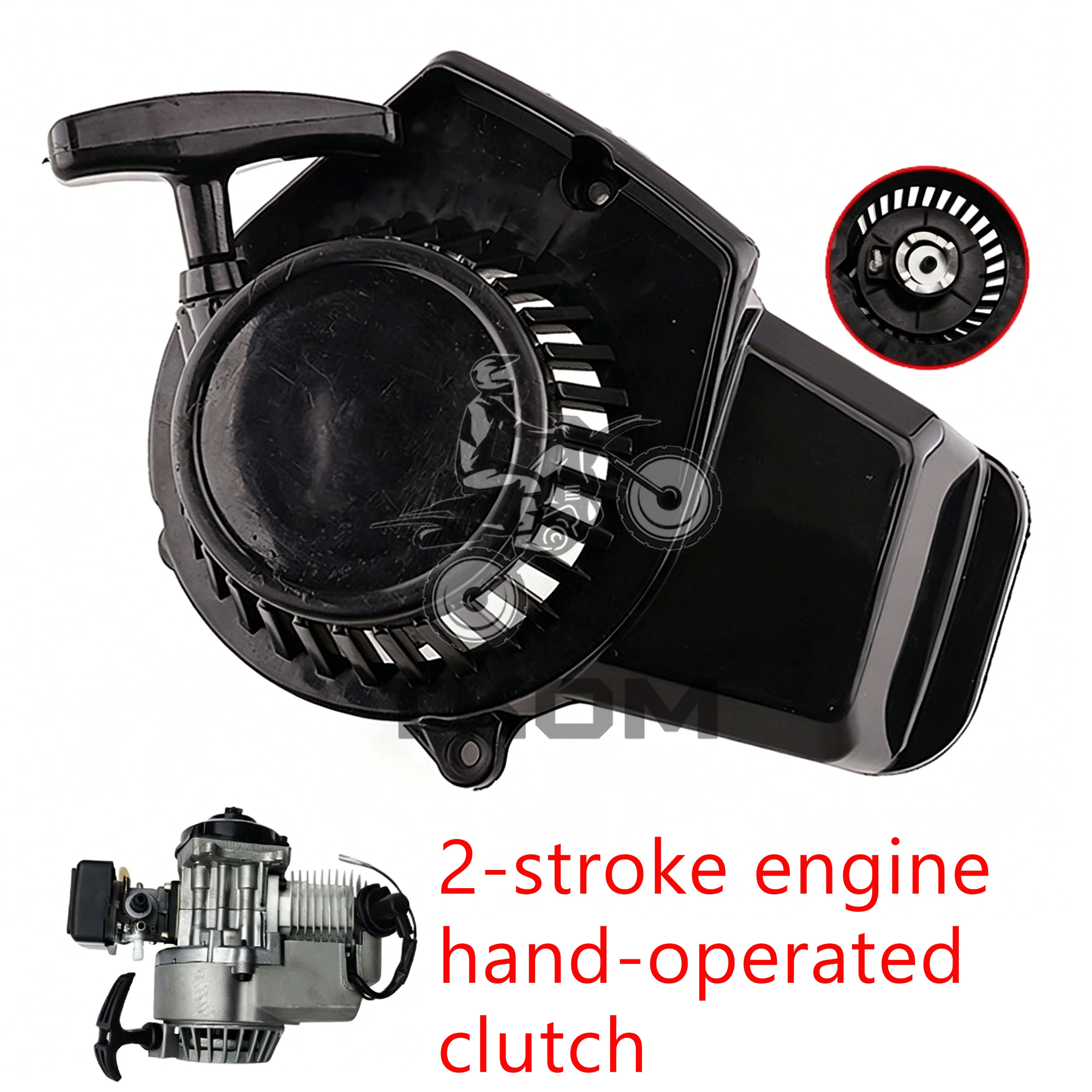 

Plastic Easy Pull Starter Recoil For 47cc 49cc 2 Stroke Engine Pocket Bike Mini Moto Dirt Crosser Kids ATV Quad Bike