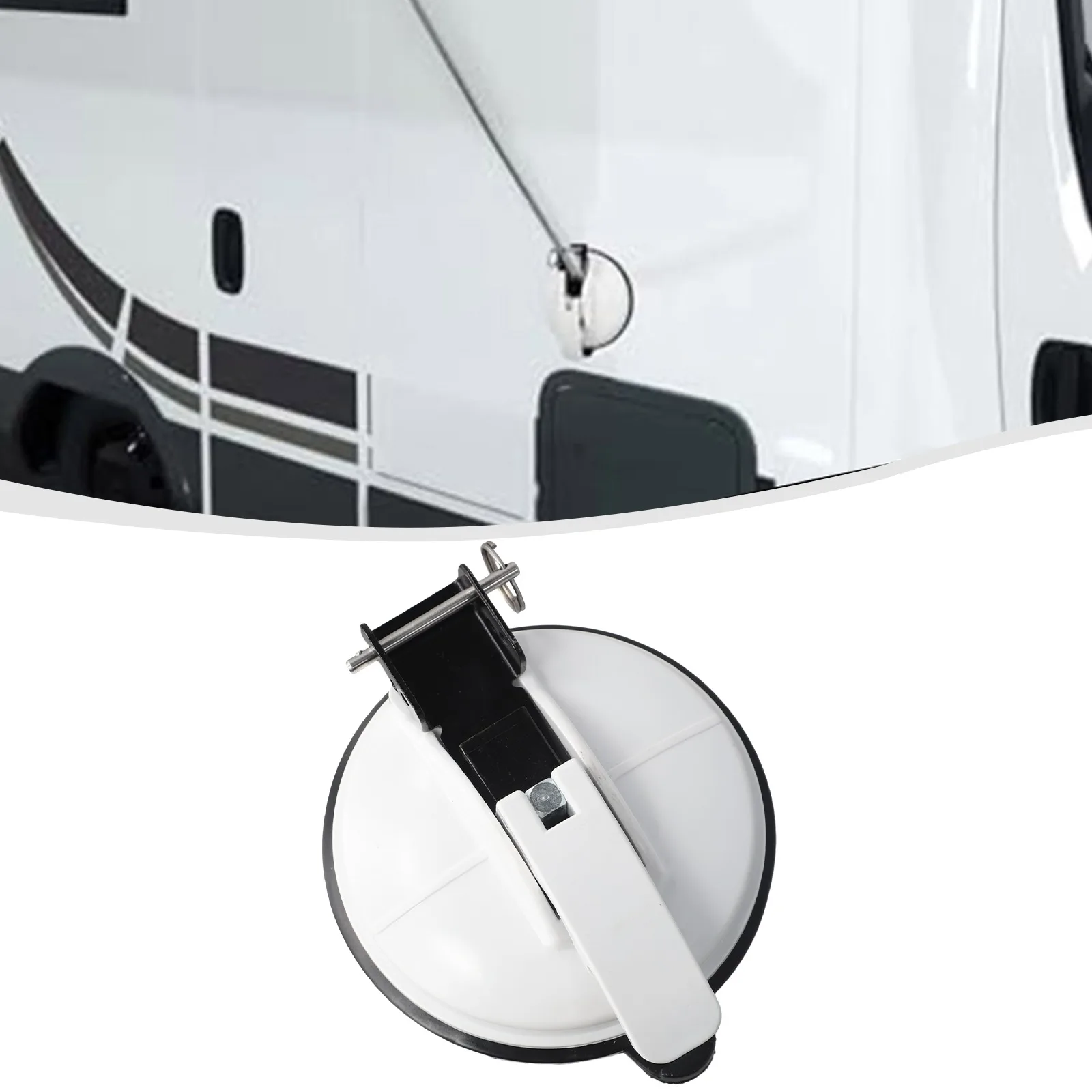 

Awning Base White Awning Holders For Any Weather White Weather Resistant Awning Support Wear-resistant Material