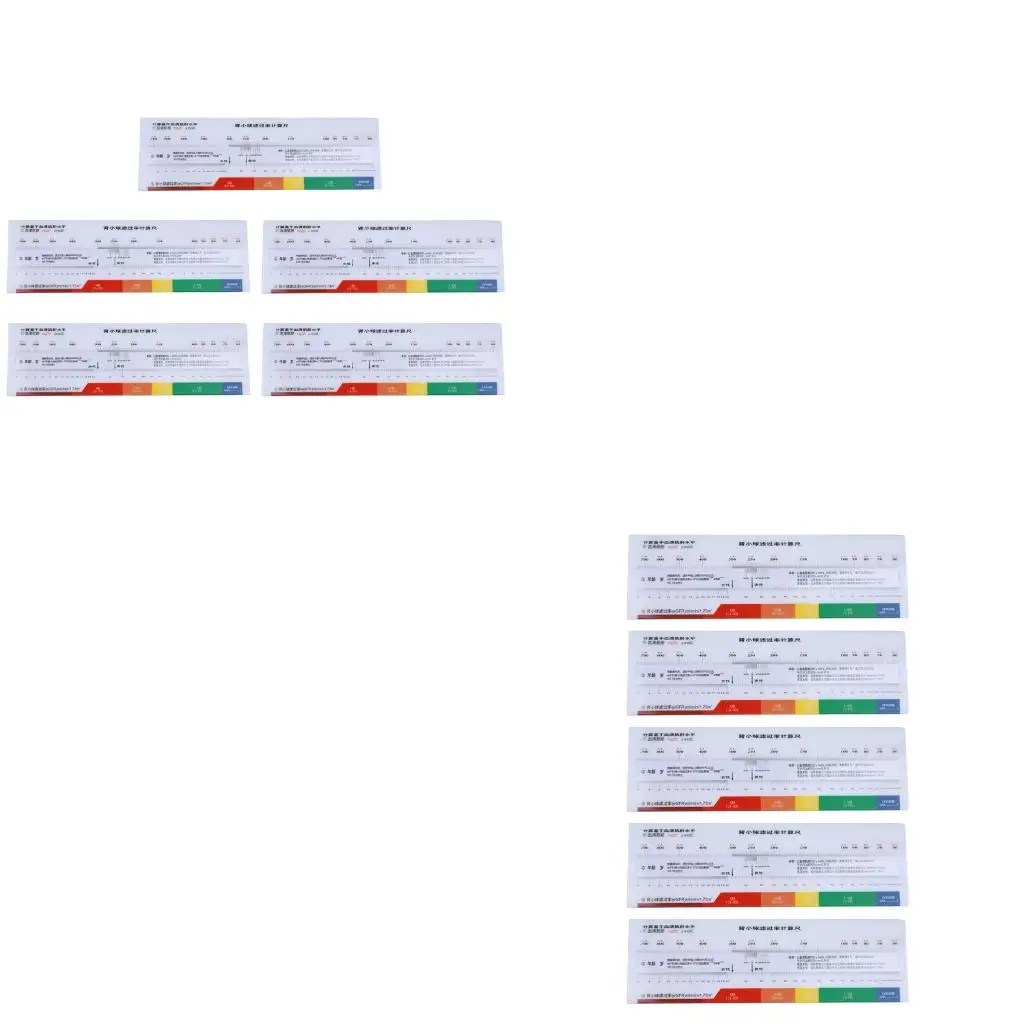 EGFR Reference Chart Sliding Creatinine Study Ruler PVC Desk Review Tool for Healthcare Trainee Teaching Support high quality