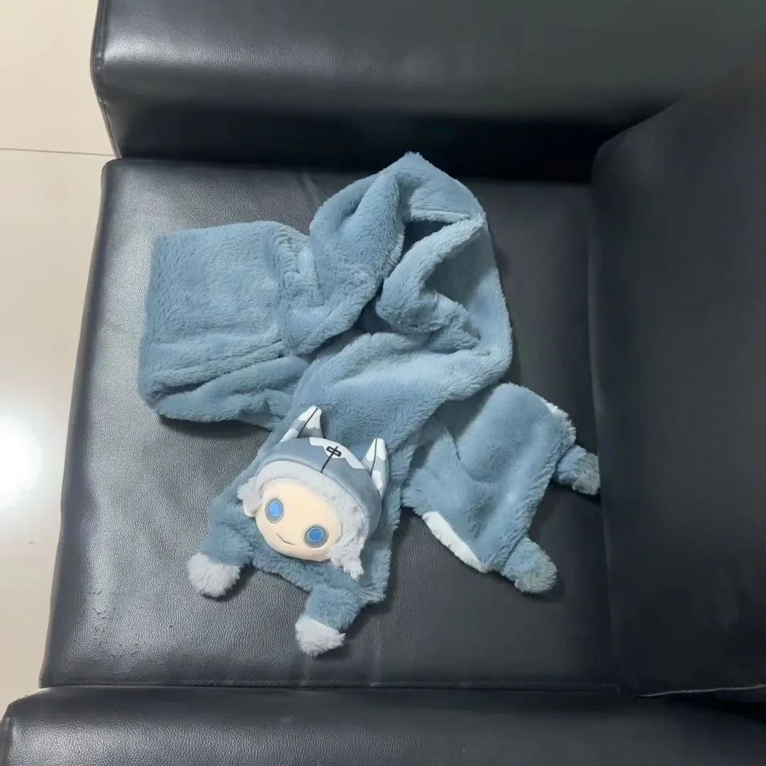 وشاح لعبة تأثيري لفصل الشتاء ، وشاح ناعم ، وشاح دافئ ، هدية لطيفة ، هوية V ، betan Balsa ، Ithcos ، Emma Woods #4