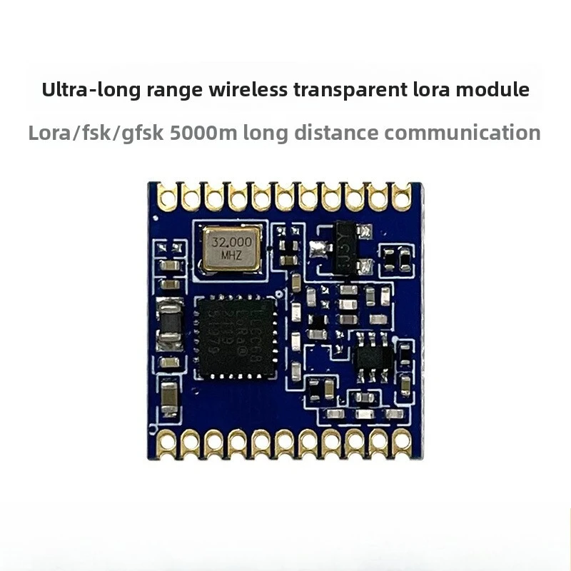 LoRa Module LLCC68 Chip Ultra Low Power Wireless Serial Port Transceiver Remote Transparent Transmission 433M Radio Long Range