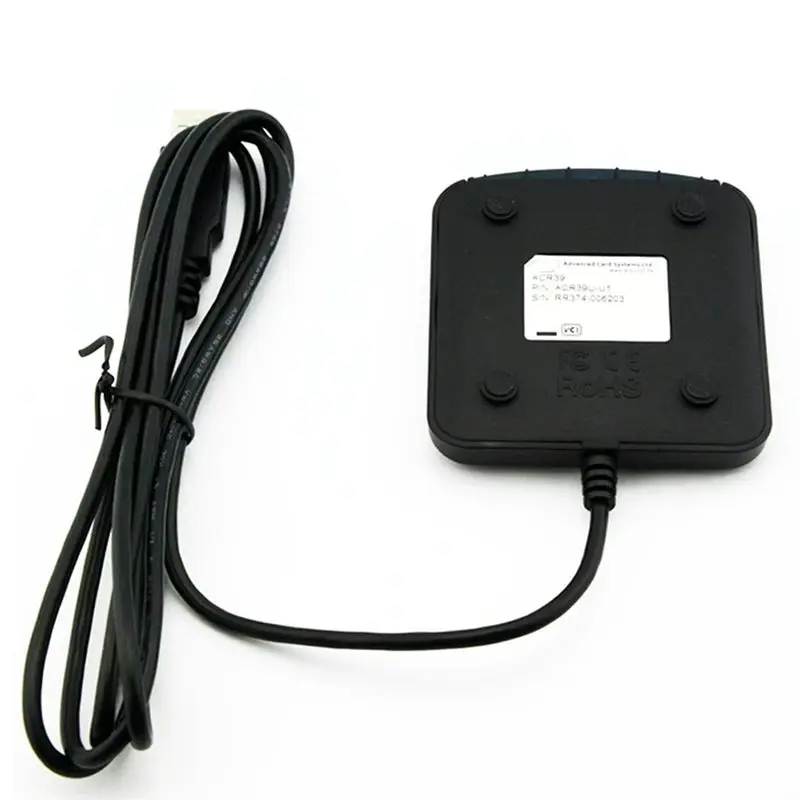 B67C Smart Card Reader/Writer ACR39U-U1 7816 USB Interface Acr38 EMV IC Chip ACR39U-U1 Contact IC Chip Card USB Device