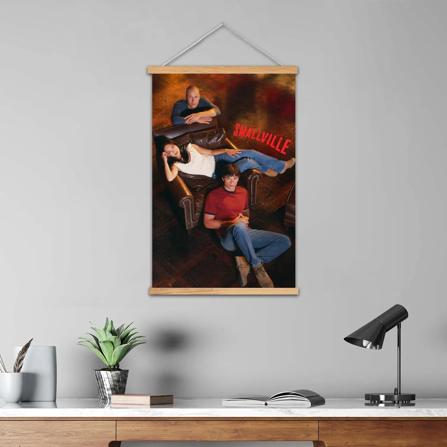 smallville Framed Wall Painting Canvas Art Poster and Wall Art,  Modern Family Bedroom Decor, Posters,Decorative painting - view 3