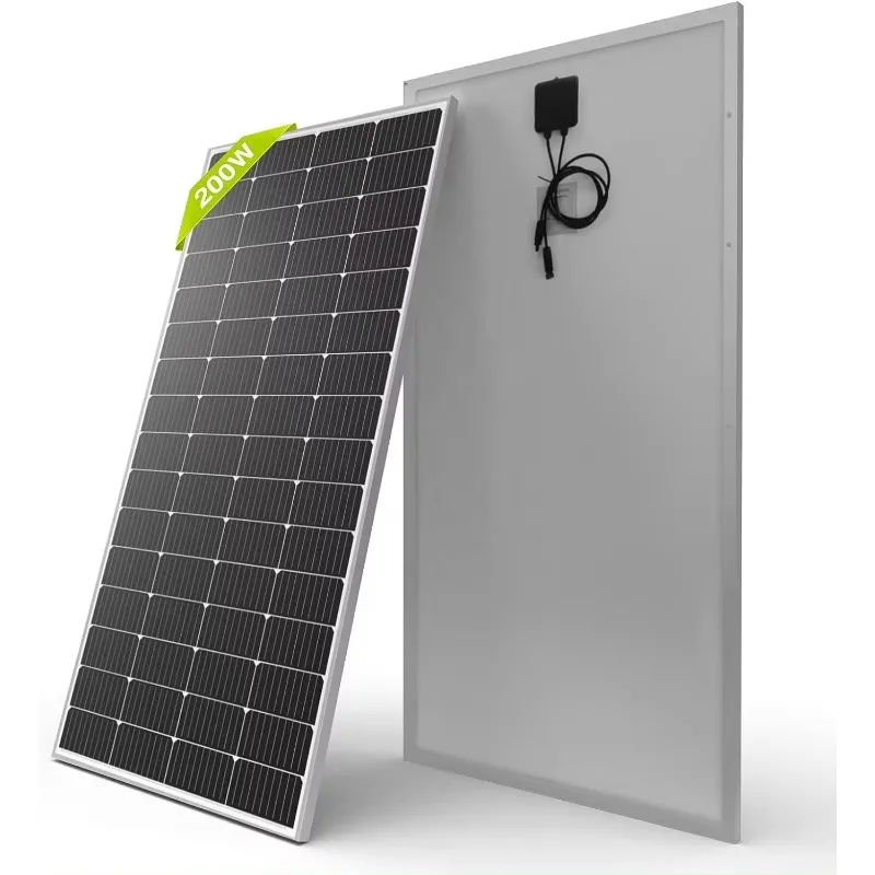 Monocrystalline 12v solar panel 200w 250w 260w 280watts 24v 300w solar panel for 200w solar light and panel use