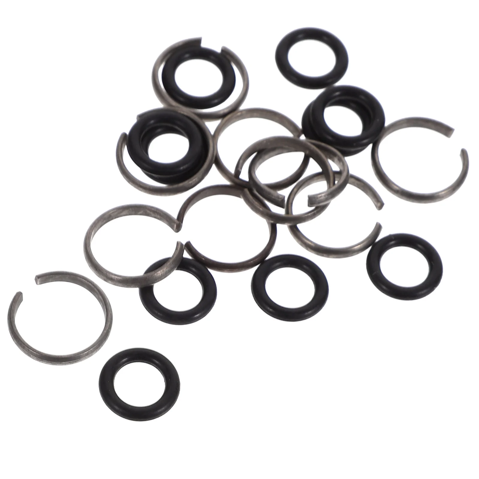 

10 Sets Wrench Ring Rings Retaining Impact Friction Retainer for Socket Clip Rubber Man Tool Parts Lock