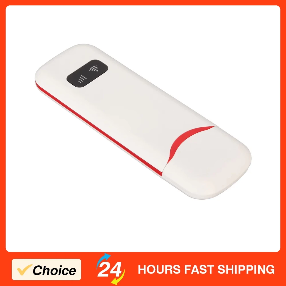 Portable 4G Mobile WiFi SIM Card Slot 300Mbps Unlocking Pocket Hotspot Device Easy Using Durable Wireless Network Router White