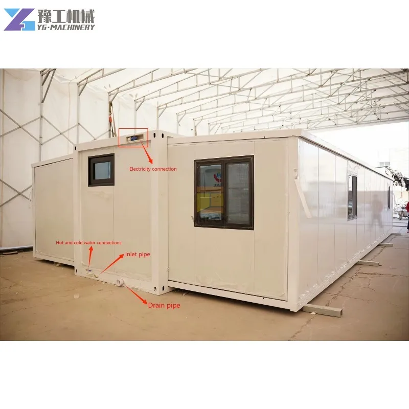 20ft Extendable Container House Steel Tiny House Australia Standard Modern Durable Expandable Container House Villa Wholesale