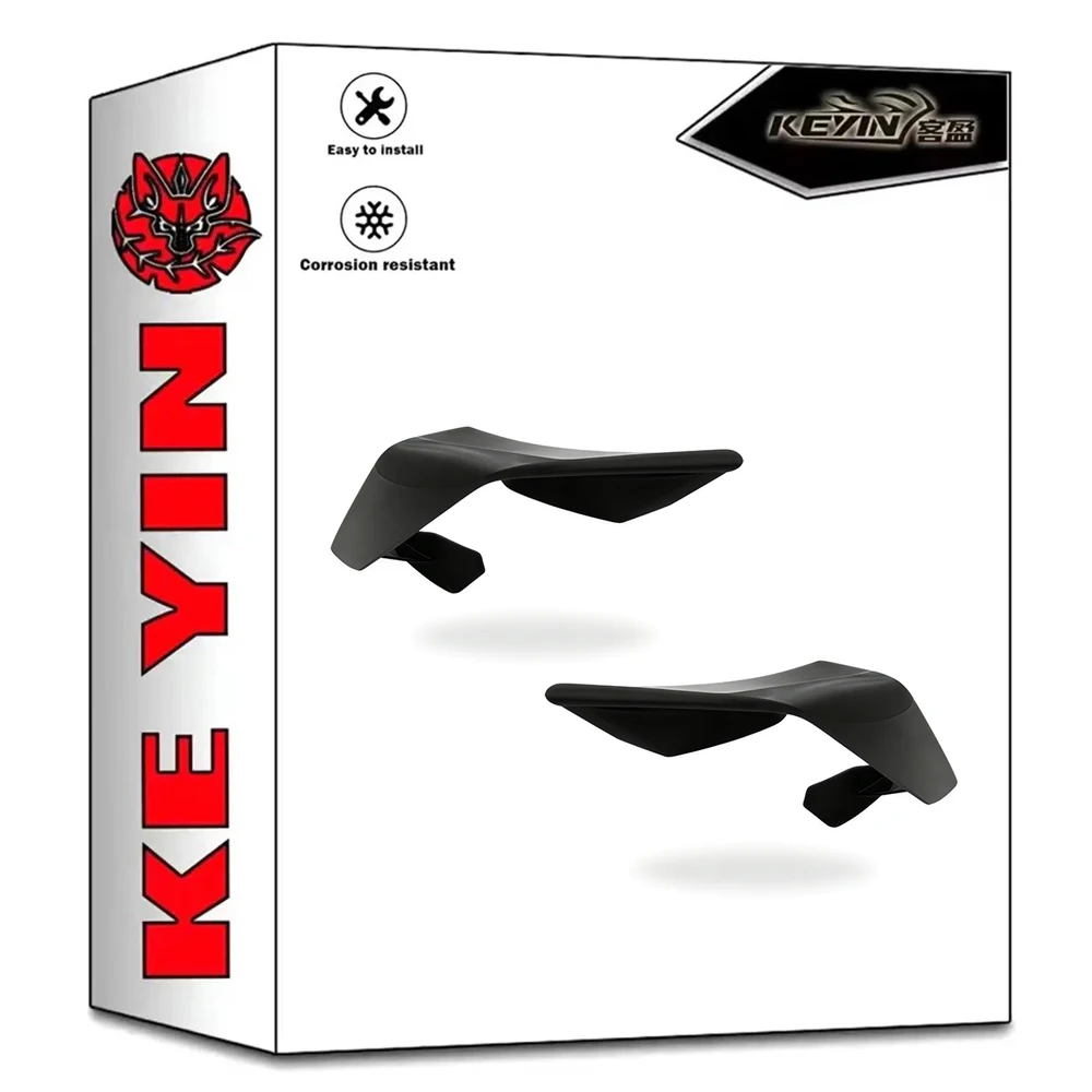 

For Aprilia RSV4 2009-2018 2019-2021 Motorcycle Accessories Fixed Airfoils Side Winglets Air Deflectors ABS Fairing Hot Selling