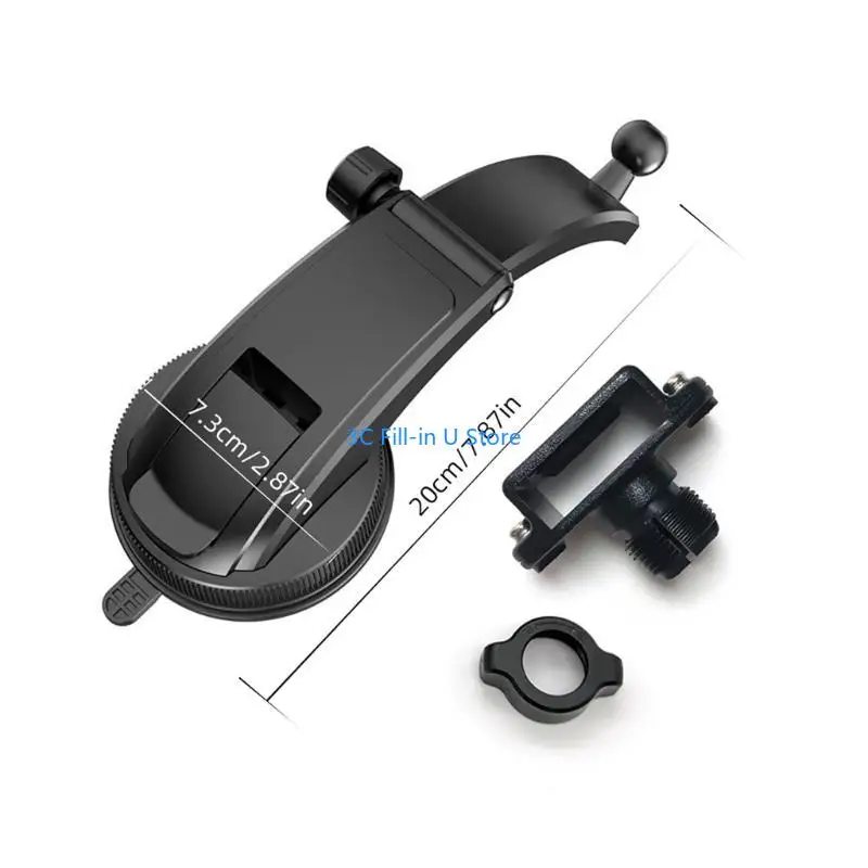 G8TA CAR SUSTION CUP CUP WALKIETALKIE Holder Mount, Dashboards/Windshield/Window 2-way Radio Cliper Universal