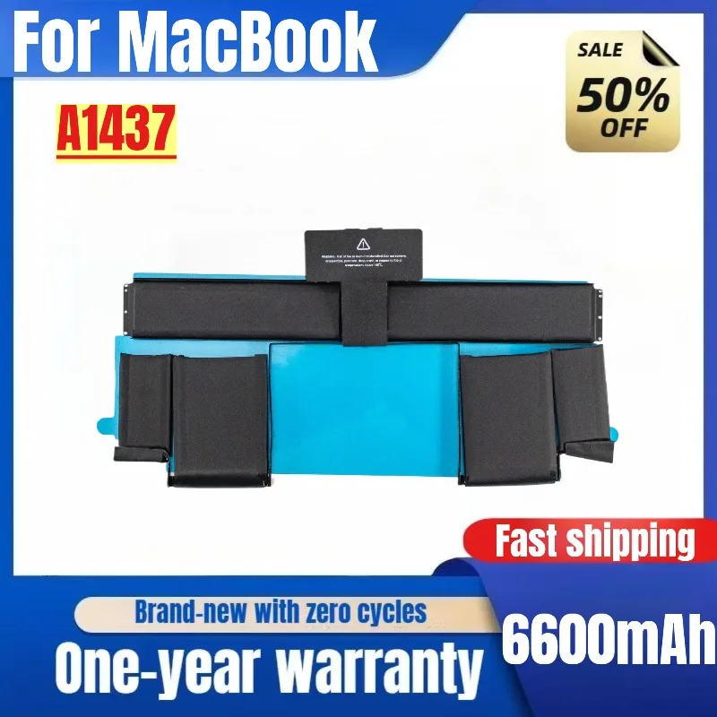 Laptop Battery A1437  For MacBook Pro Retina 13 Inch A1425 New Arrival High Capacity Battery High Quality Replacement Battery