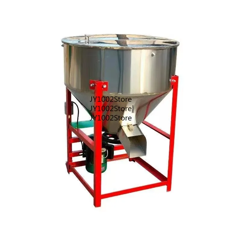

Stainless Steel Poultry Feeding Mixer Processing Grain Grinder Machine Animal Feed Mill Mixer