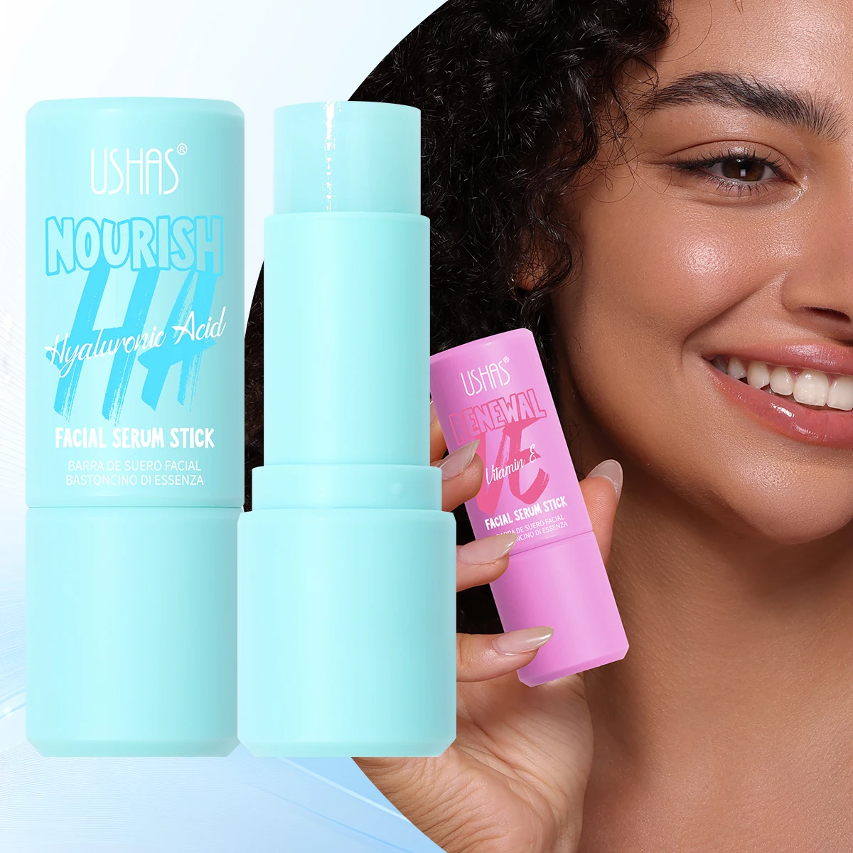 Gesichts- und Hals-Lippenbalsam – Sofortige Feuchtigkeit, verhindert gründlich Feuchtigkeit, tragbar.