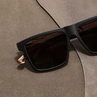1/2pcs New Square Casual Sunglasses Wood Grain Spring Hinges UV400 Protection Unisex Outdoor Daily Eyewear - Image 5
