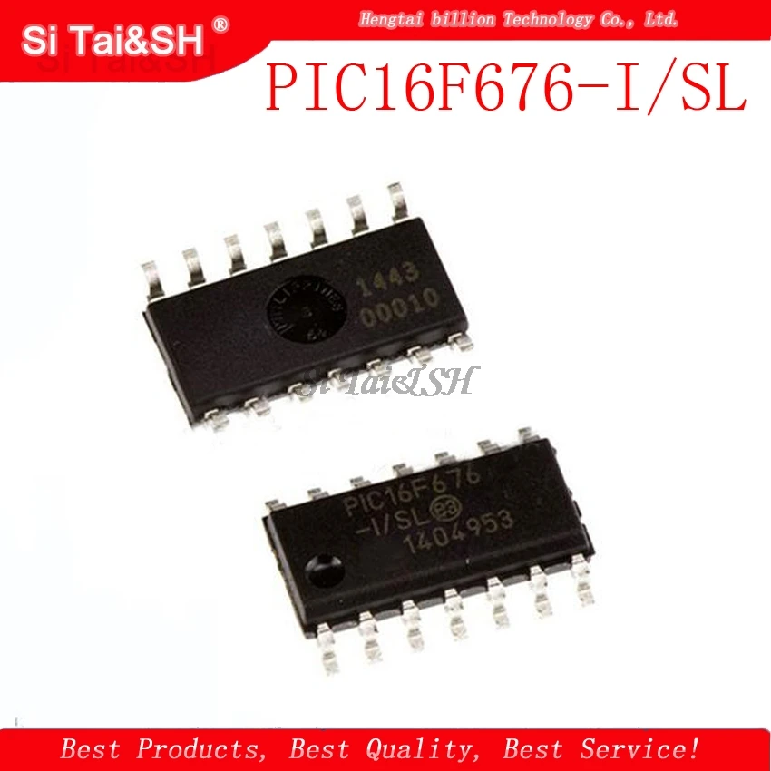 

Si Tai&SH 5pcs/lot PIC16F676 PIC16F676-I/SL Data system