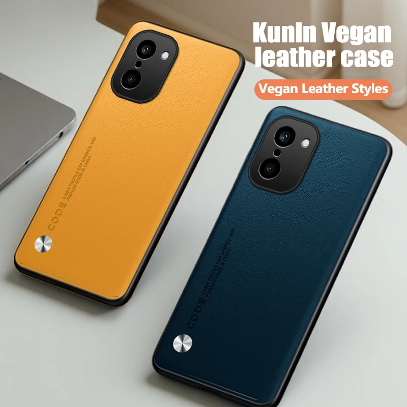 Capa de Luxo em Couro PU para OnePlus Ace 6T 5 Ultra, Capa Traseira Ace 5 Pro em Silicone à Prova de Choque com Proteção Total para Celular