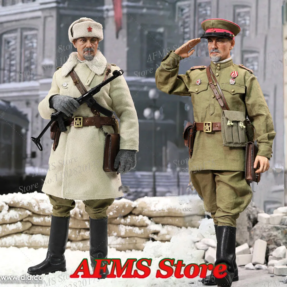 DID R80173 1/6 Scale Collectible Figure Soviet Infantry Lieutenant Victor Rezenov Full Set 12Inch Men Soldier Action Figure Mode