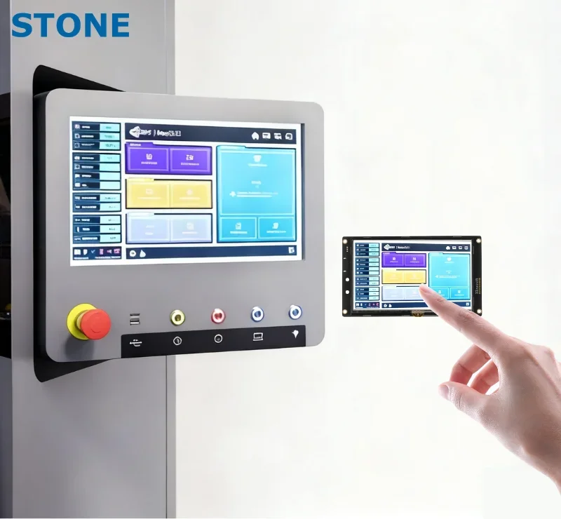 

STONE 3.5-10.4 inch smart HMI TFT LCD Display with GUI Design Software+Cortex A8 CPU+Touchscreen for Arduino uno mega nano ESP32