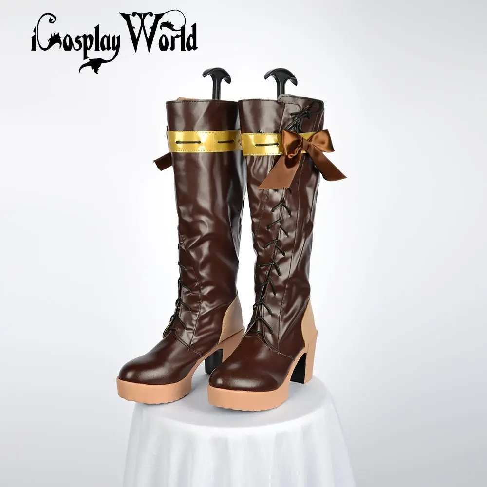 Violet Evergarden Violet Cosplay Boots Comic Anime Halloween Party Game Cosplay Shoes Prop