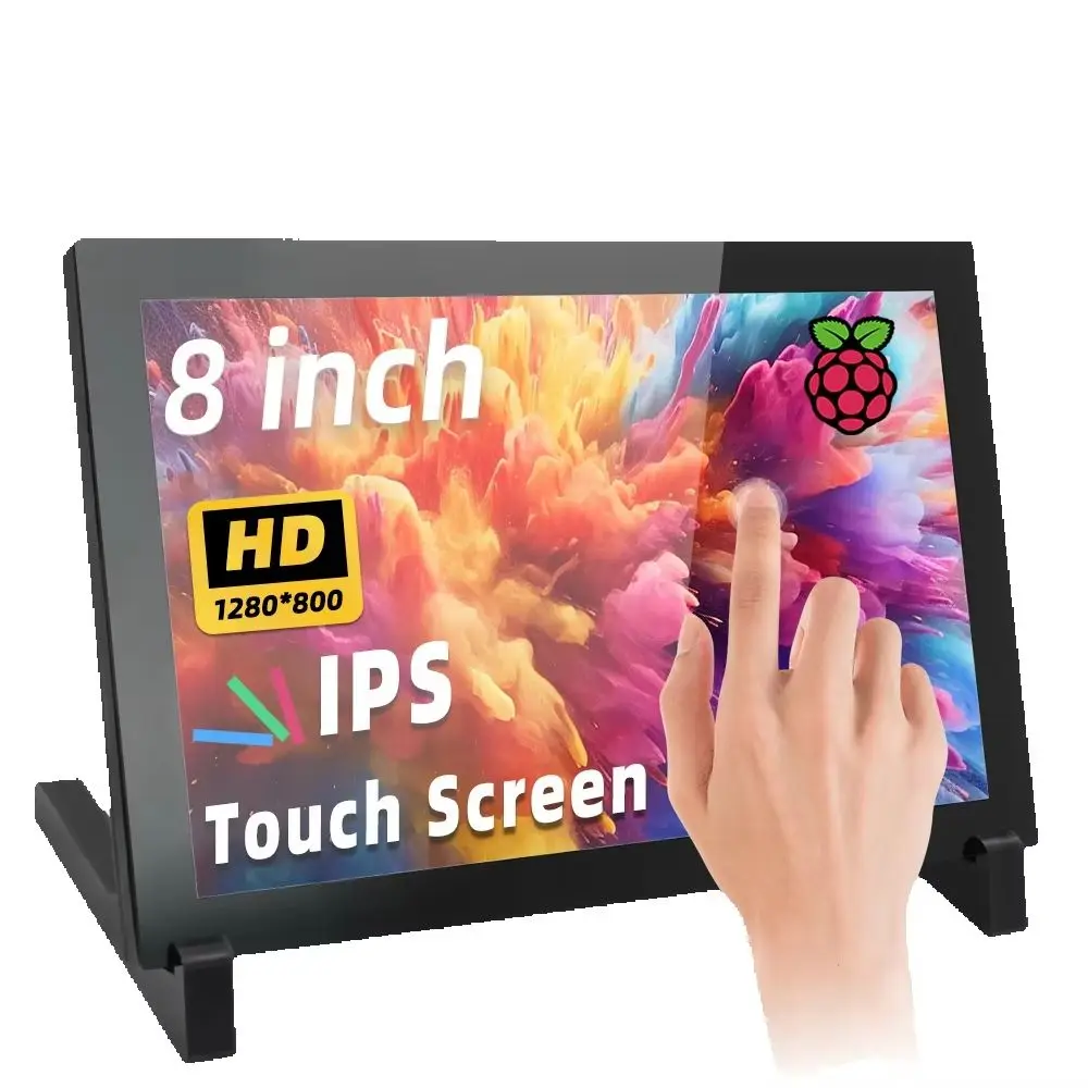 

iUoYoMon Raspberry Pi Screen 8 Inch Touch Screen 1028*800 HDMI Display For Raspberry Pi 5/4/3B/B+ Win11/10/8
