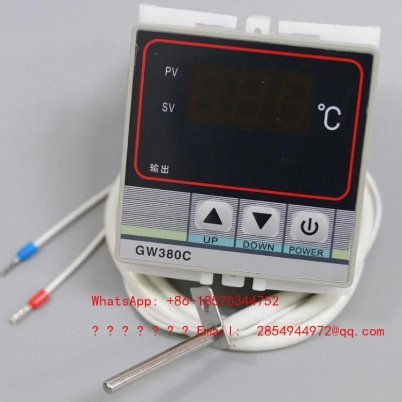 GW380C High Temperature Fryer Temperature Controller Oven Fryer Grilling Furnace Heating Thermostat