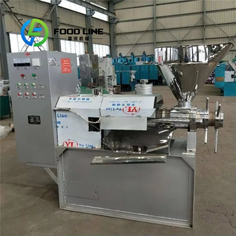Customized Cold Hot Press Palm Kernel Fruit Oil Extraction Decanter Screw Press Machine for Small Business
