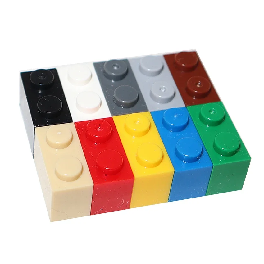 Picture 4: 80PCS 3004 3065 1x2 Bricks Dots Thick MOC Assemble Particles 1*2 Building Blocks DIY Educational Creative Toy for Kids