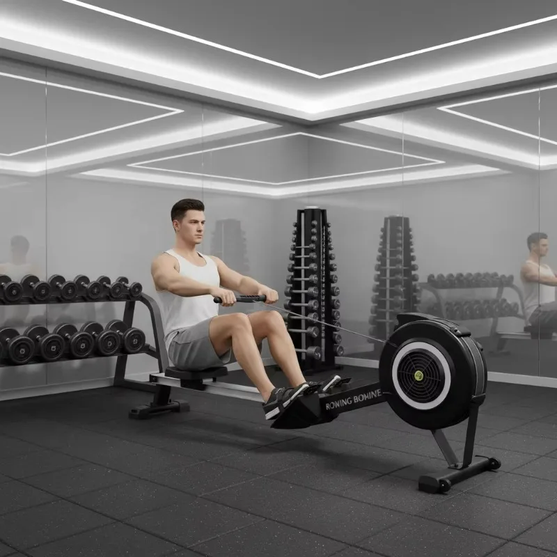 In Stock-Gym Equipment Factory-Made Easy-to-Operate Home Use Rowing Machine