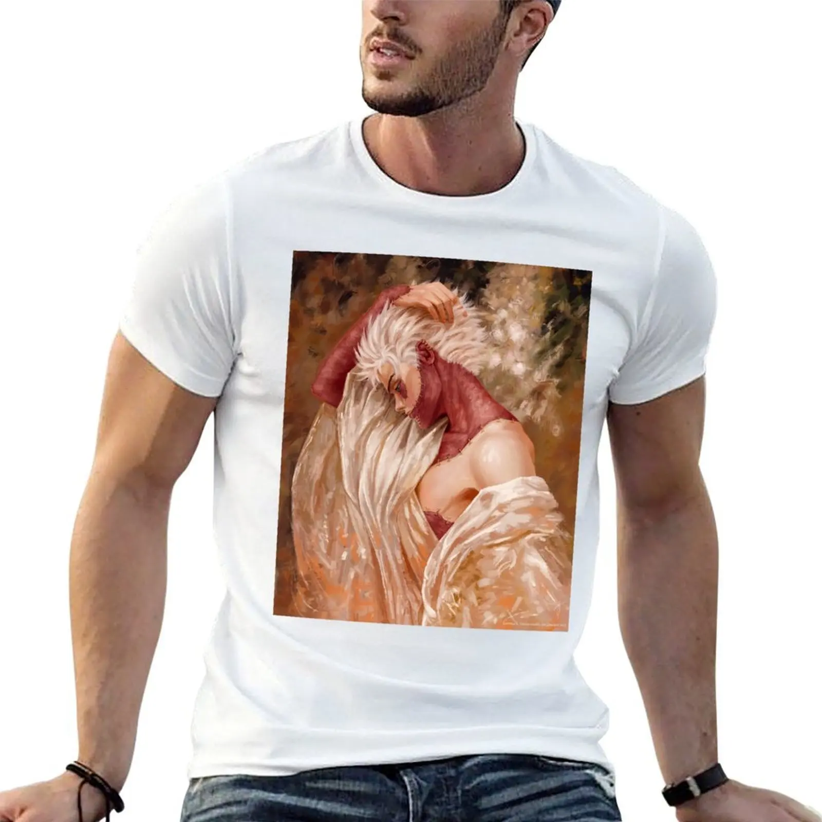 shirt cotton T-Shirt Morning 100% tshirt man t cotton 100% t man the shirts Angel graphic of