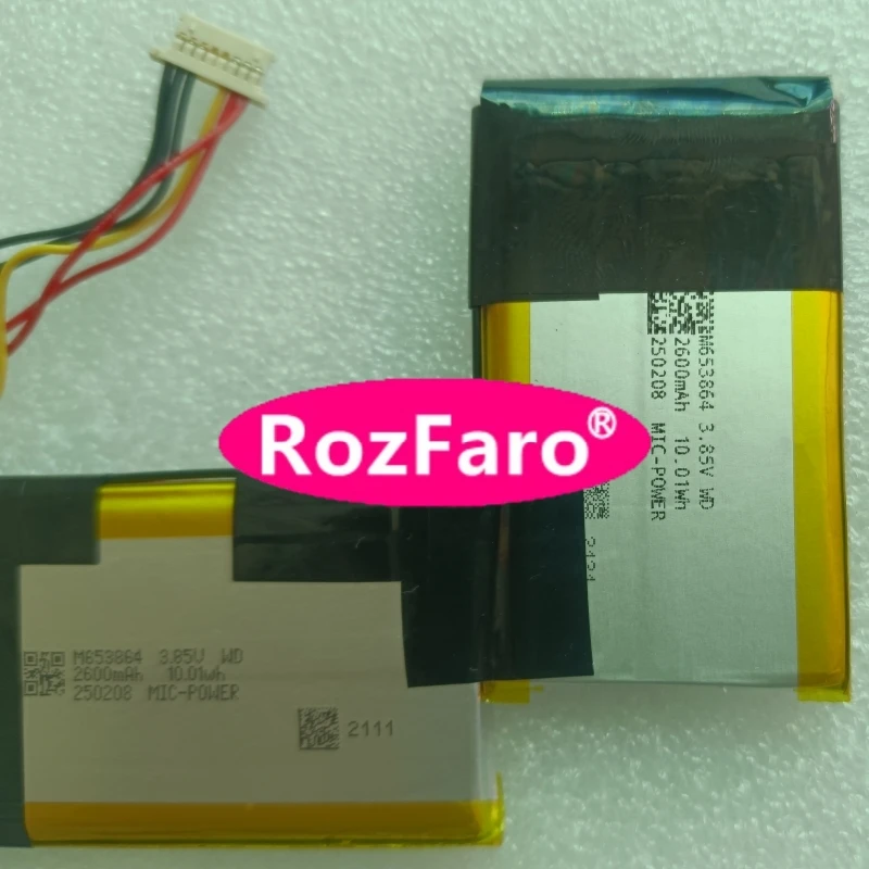 RozFaro For Nanote P8 Next UMPC-02-SR UMPC-03-SR 7-in Handheld Gaming PC 7.7V 20.02Wh 2600mAh Laptop Battery WYC 5838100P Tablet