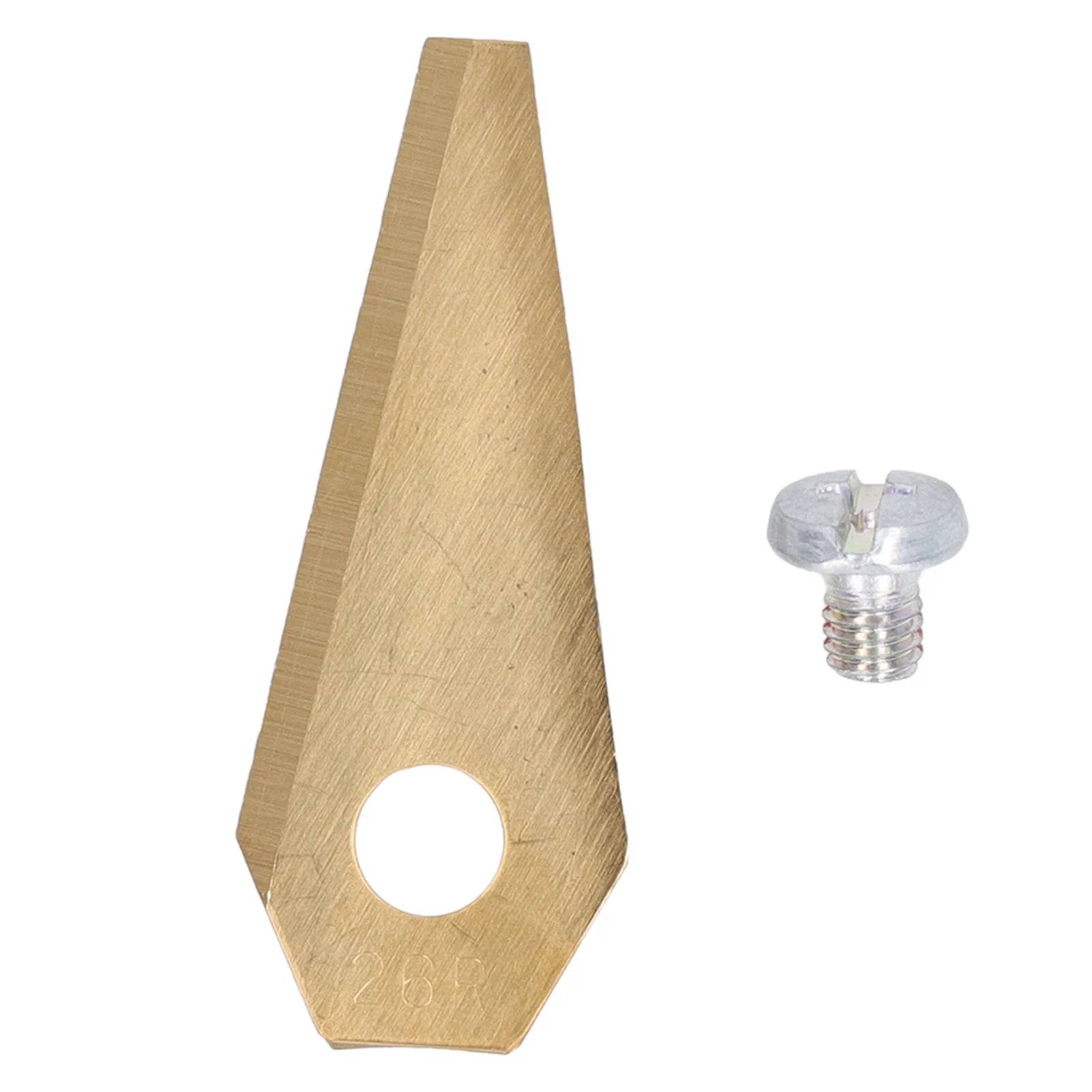 Robotic Lawnmower Blades Titanium Sturdy Practical Robot Mower Blades Replacement for Bosch Indego Mower Blades for Bosch