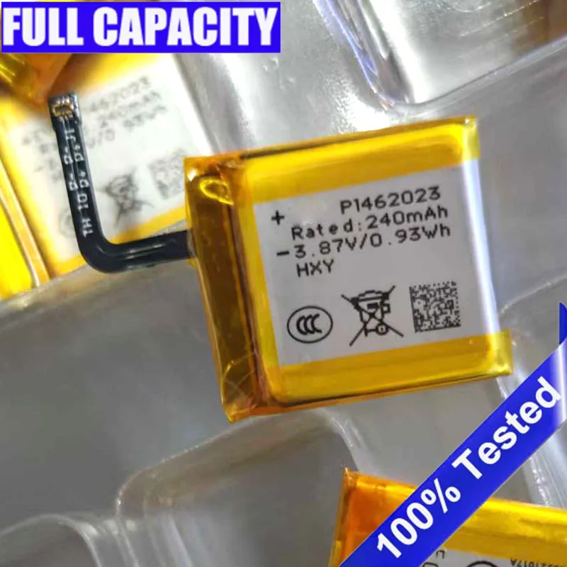240mAh PL462023 Polymer Li-Ion Battery Cell For Amazfit Gts 3 A2035 Smart Sports Watch Bateria + Tools