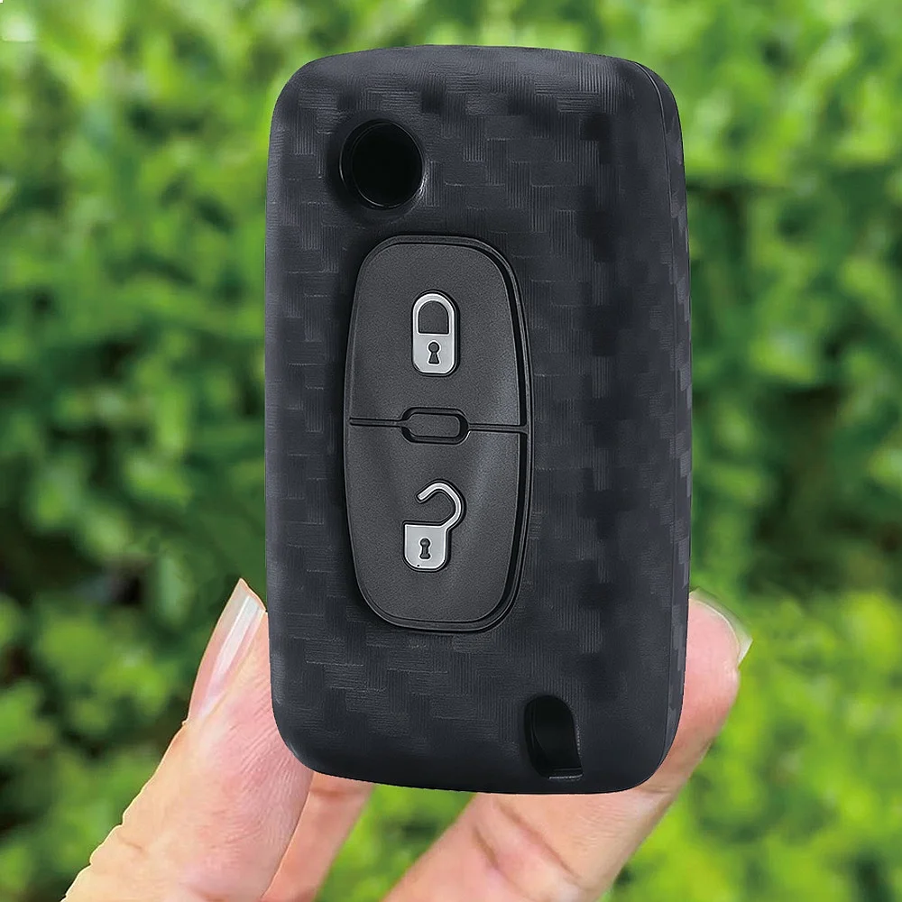 2 3 Button Auto Key Shell for Citroen C-Crosser/C3/C4/Picasso/Berlingo&Peugeot 207/307/308/407